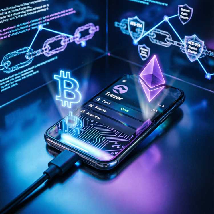 Trezor app interface for secure hardware wallet management